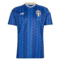 Camiseta Suecia Segunda Equipación Replica Mundial 2026 mangas cortas